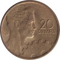 20 dinara - Yugoslavia