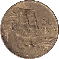 50 dinara - Yugoslavia