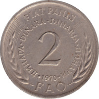 2 dinara - Yugoslavia