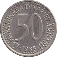 50 dinara - Yugoslavia