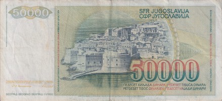 50000 dinara - Yugoslavia