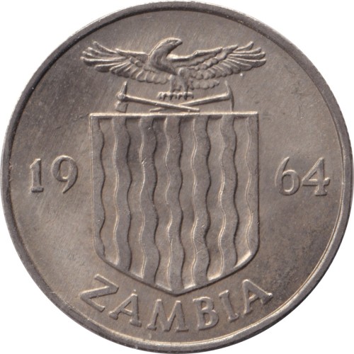 6 pence - Zambia
