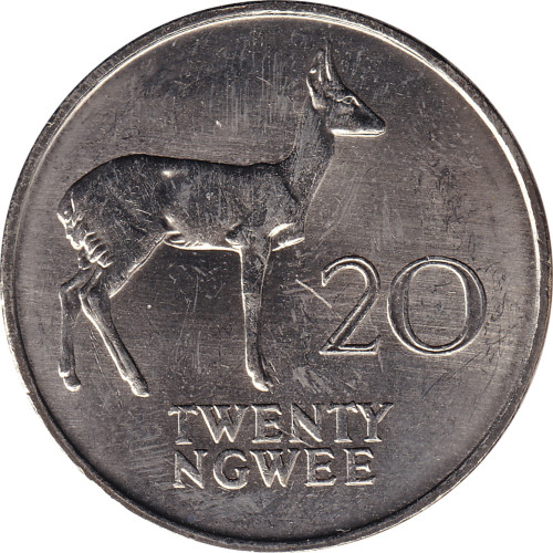 20 ngwee - Zambia