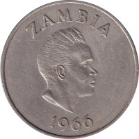 2 shillings - Zambia