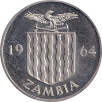 6 pence - Zambie