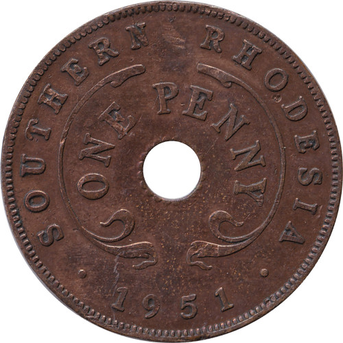 1 penny - Zimbabwe