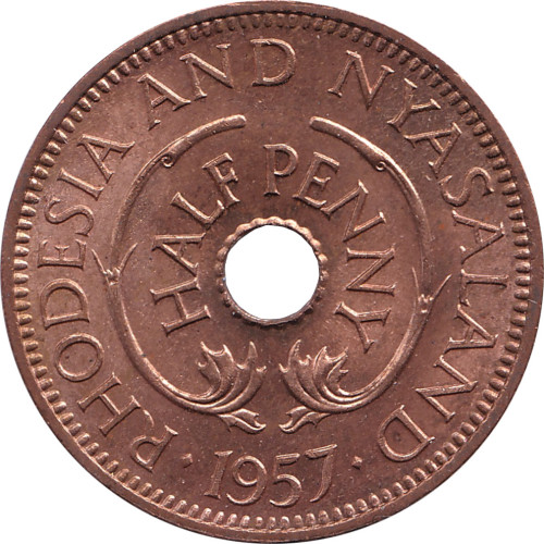 1/2 penny - Zimbabwé