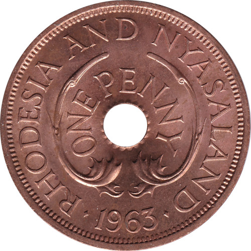 1 penny - Zimbabwé