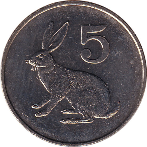 5 cents - Zimbabwé