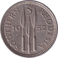 3 pence - Zimbabwe