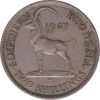 2 shillings - Zimbabwé