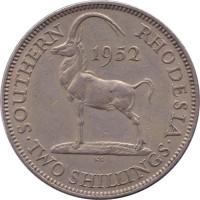 2 shillings - Zimbabwé