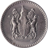 2 1/2 cents - Zimbabwe