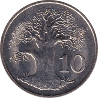 10 cents - Zimbabwé