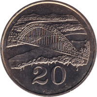 20 cents - Zimbabwe