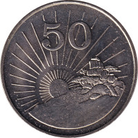 50 cents - Zimbabwe