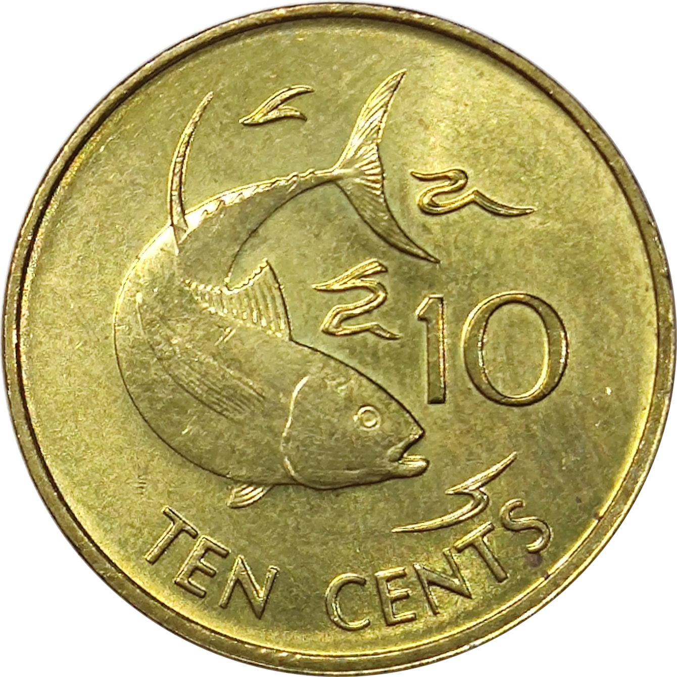 10 cents - Premières armoiries