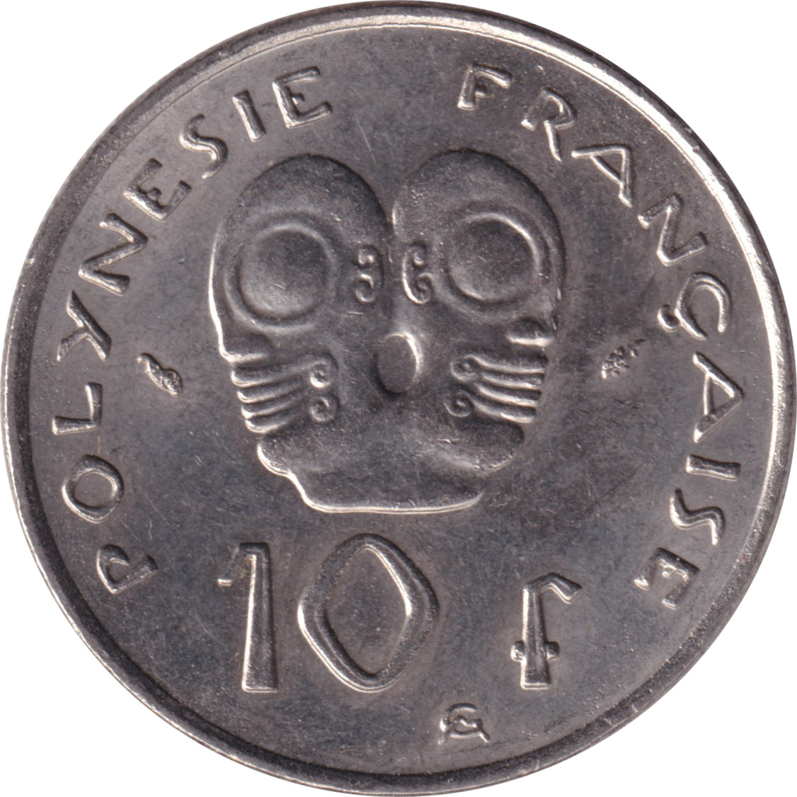 10 francs - Masque - Nickel