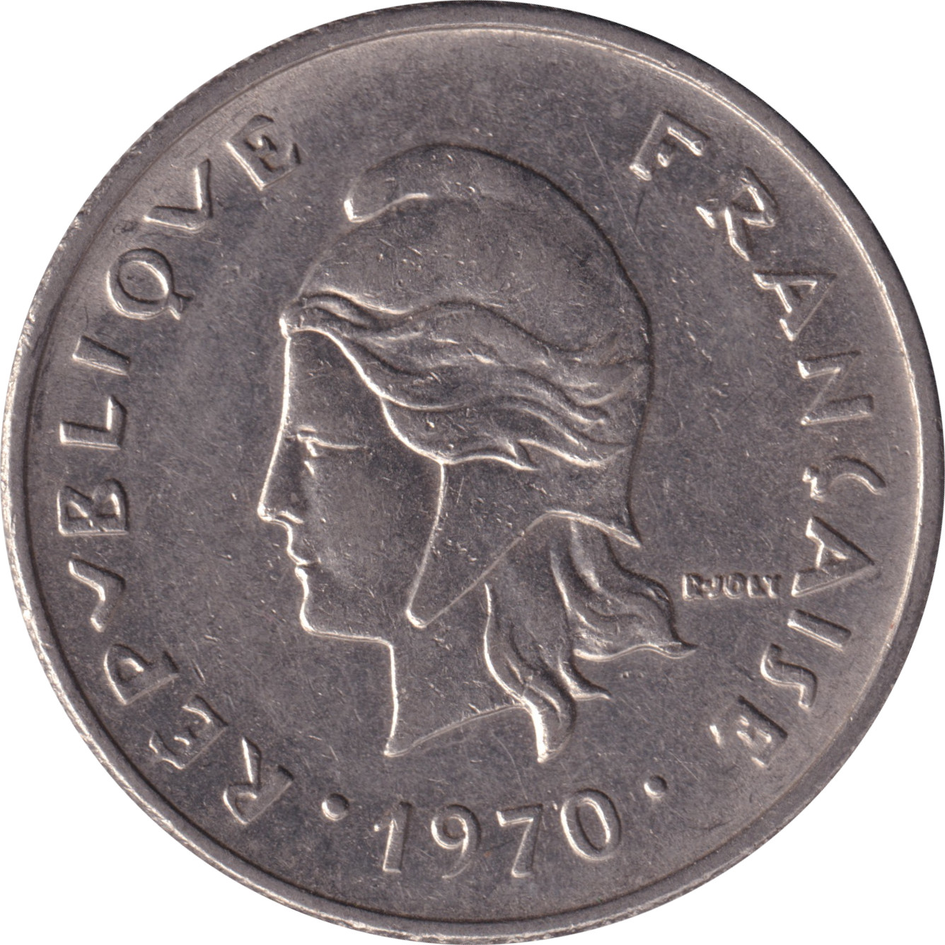 20 francs - Vanille - Nickel