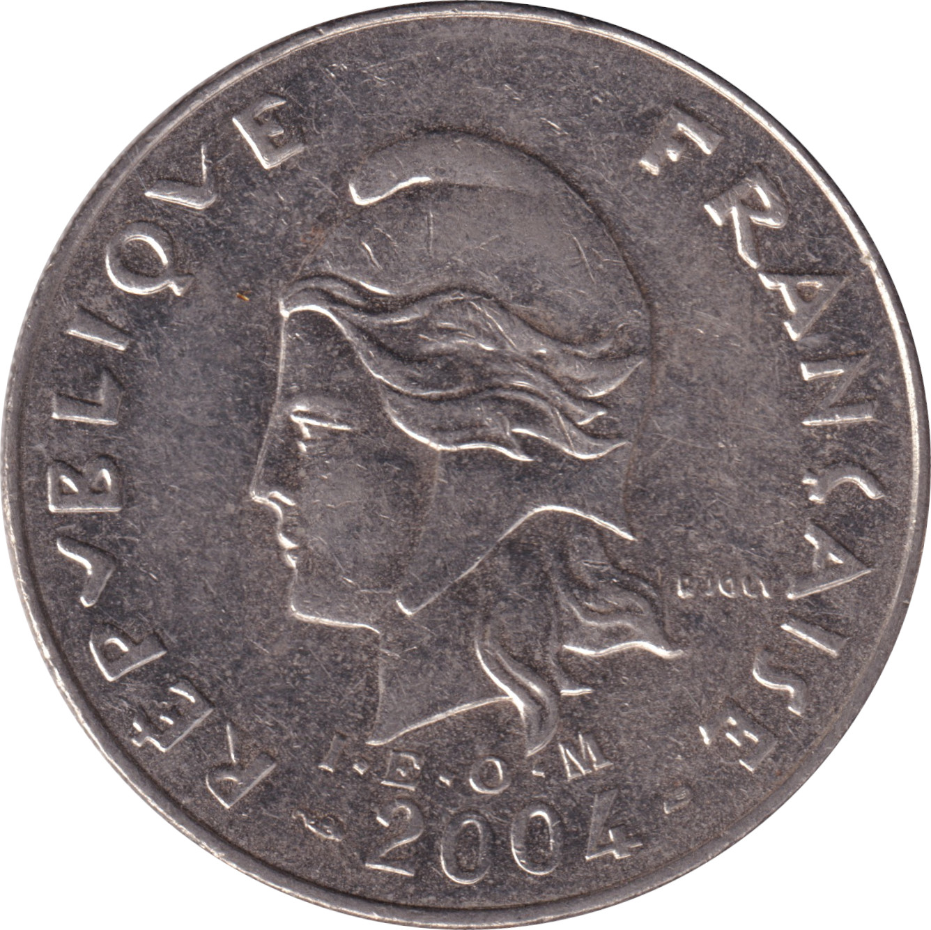 20 francs - Vanille - Nickel