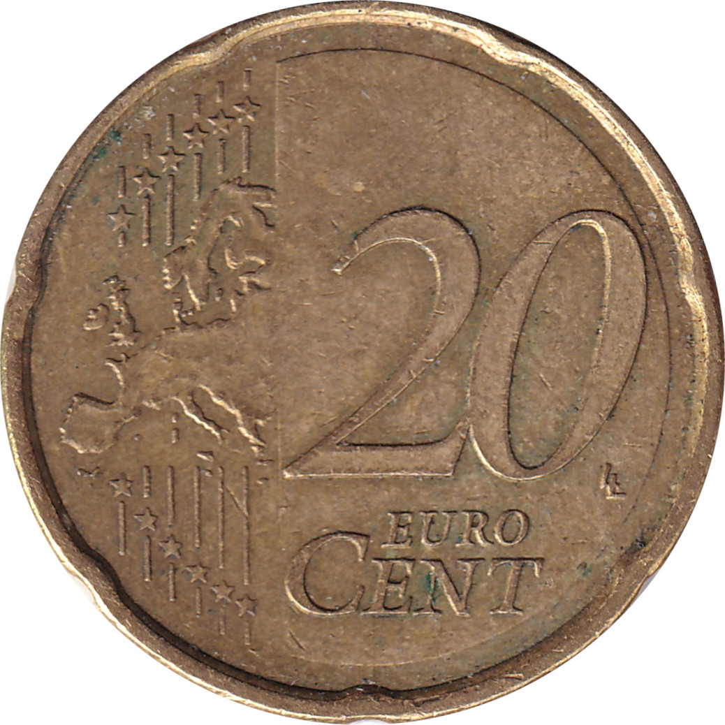 20 eurocents - Cervantés