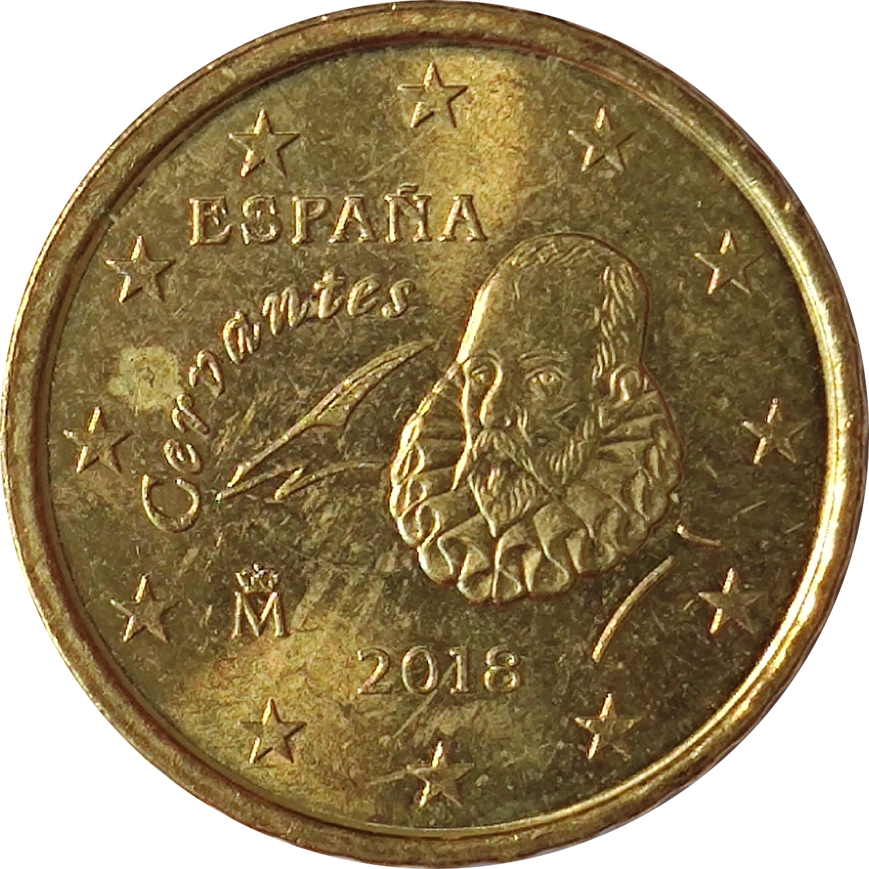 10 eurocents - Cervantés