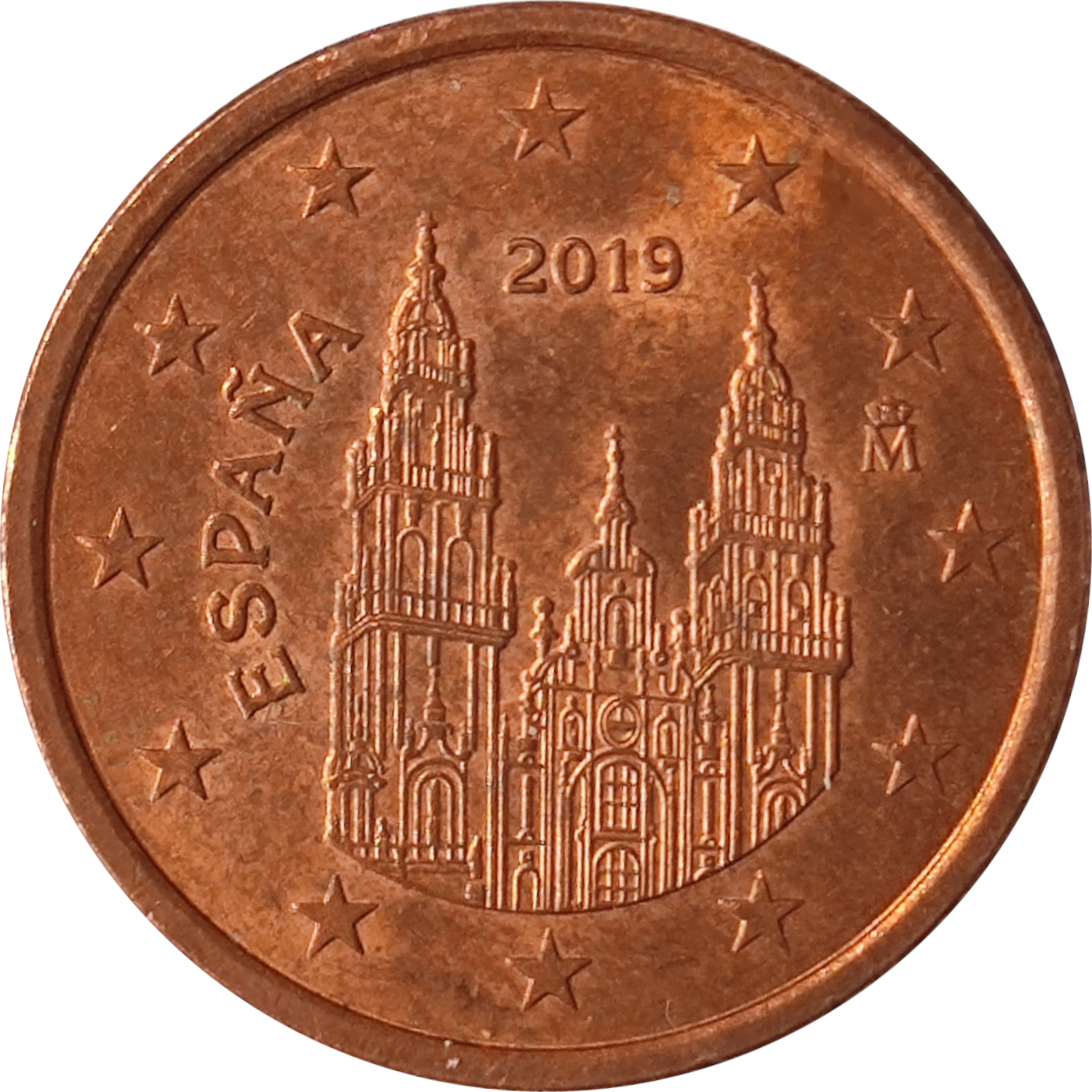 5 eurocents - Cathédrale de Saint-Jacques