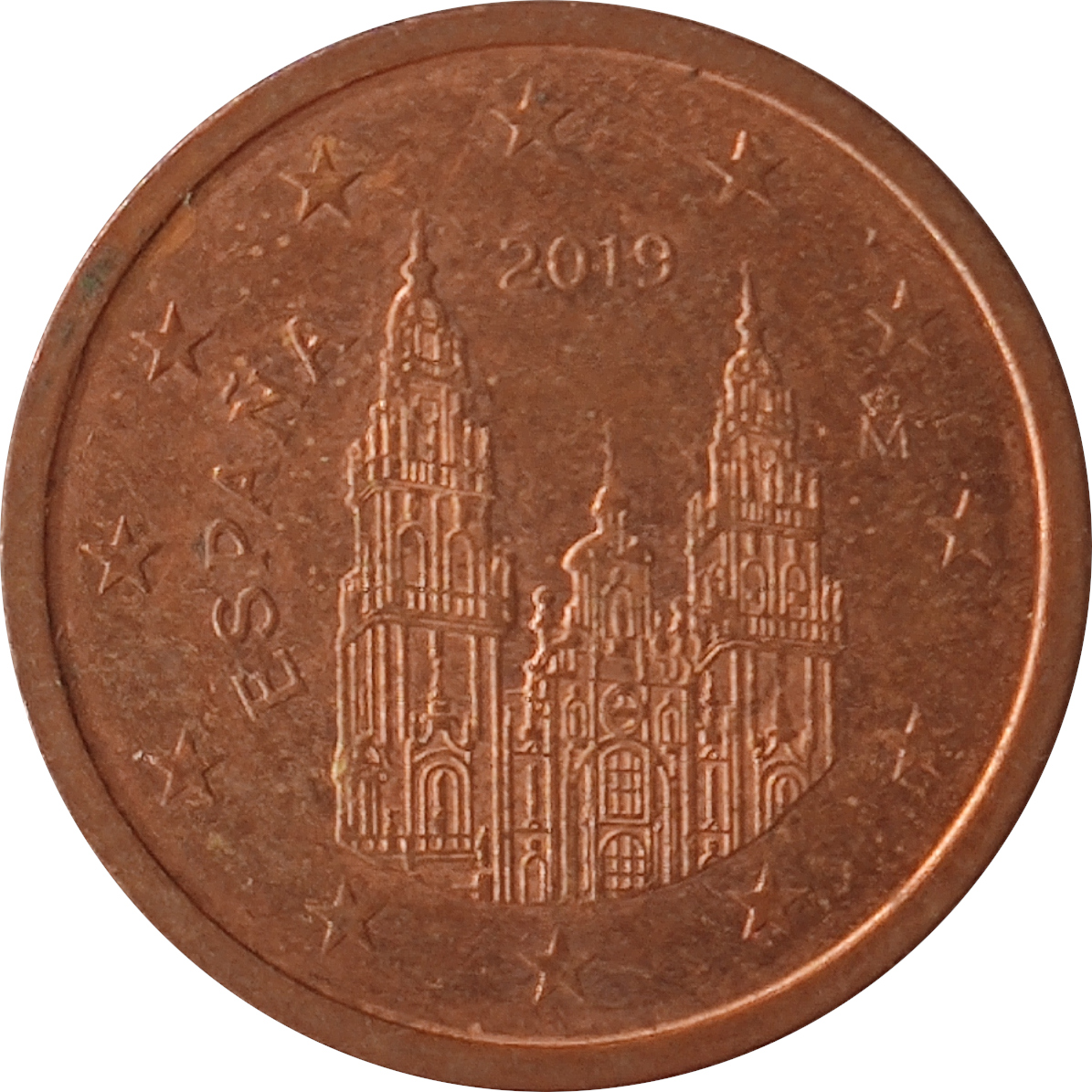 2 eurocents - Cathédrale de Saint-Jacques