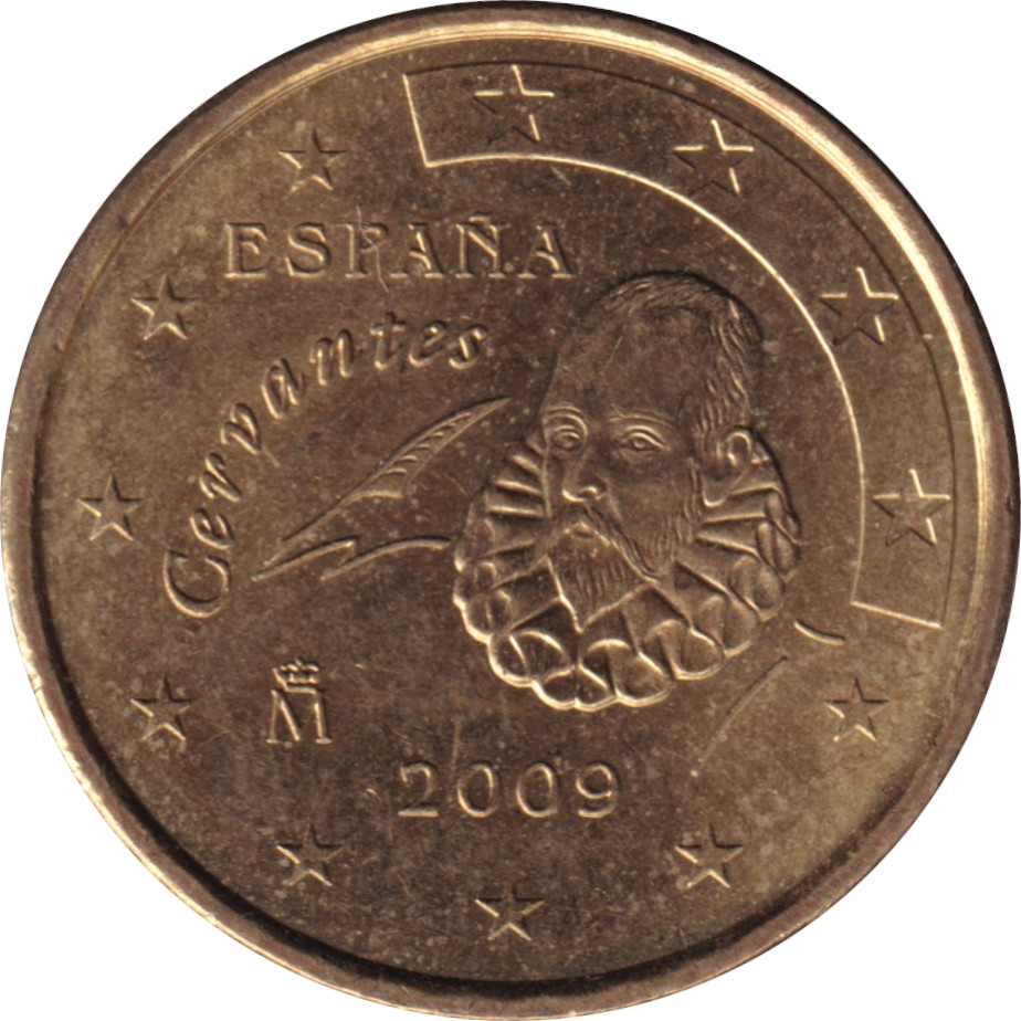 10 eurocents - Cervantés