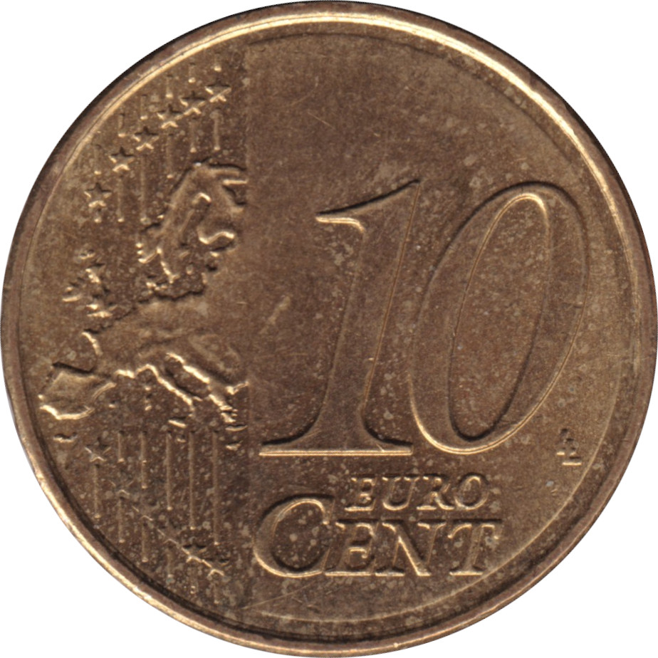 10 eurocents - Cervantés