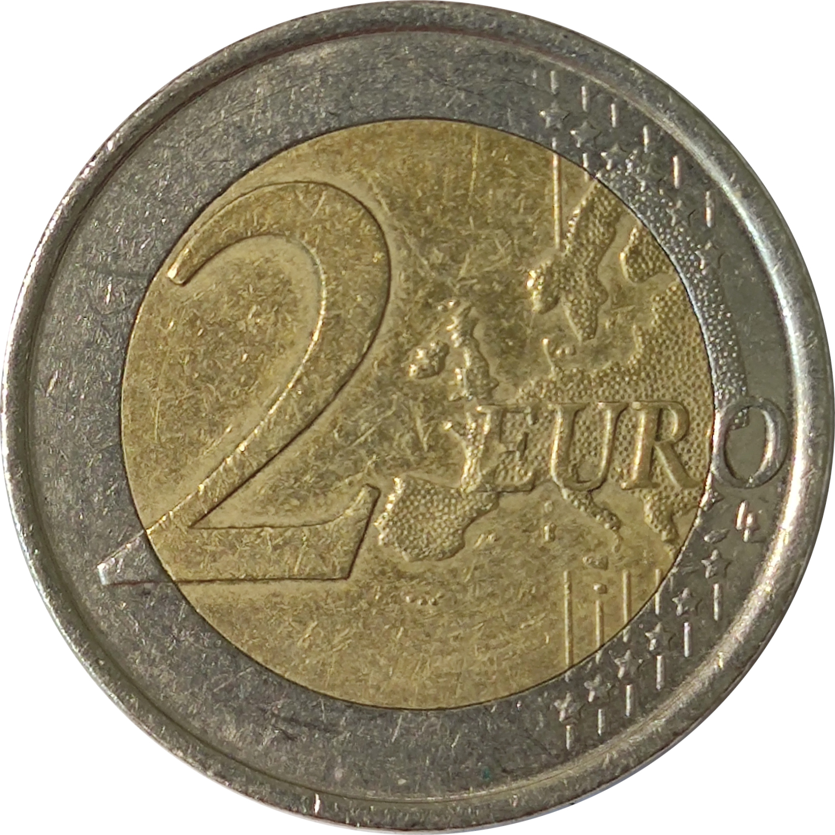 2 euro - Juan Carlos I - Type 1