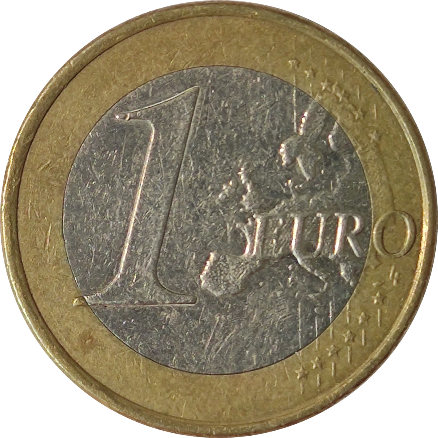 1 euro - Juan Carlos I - Type 2