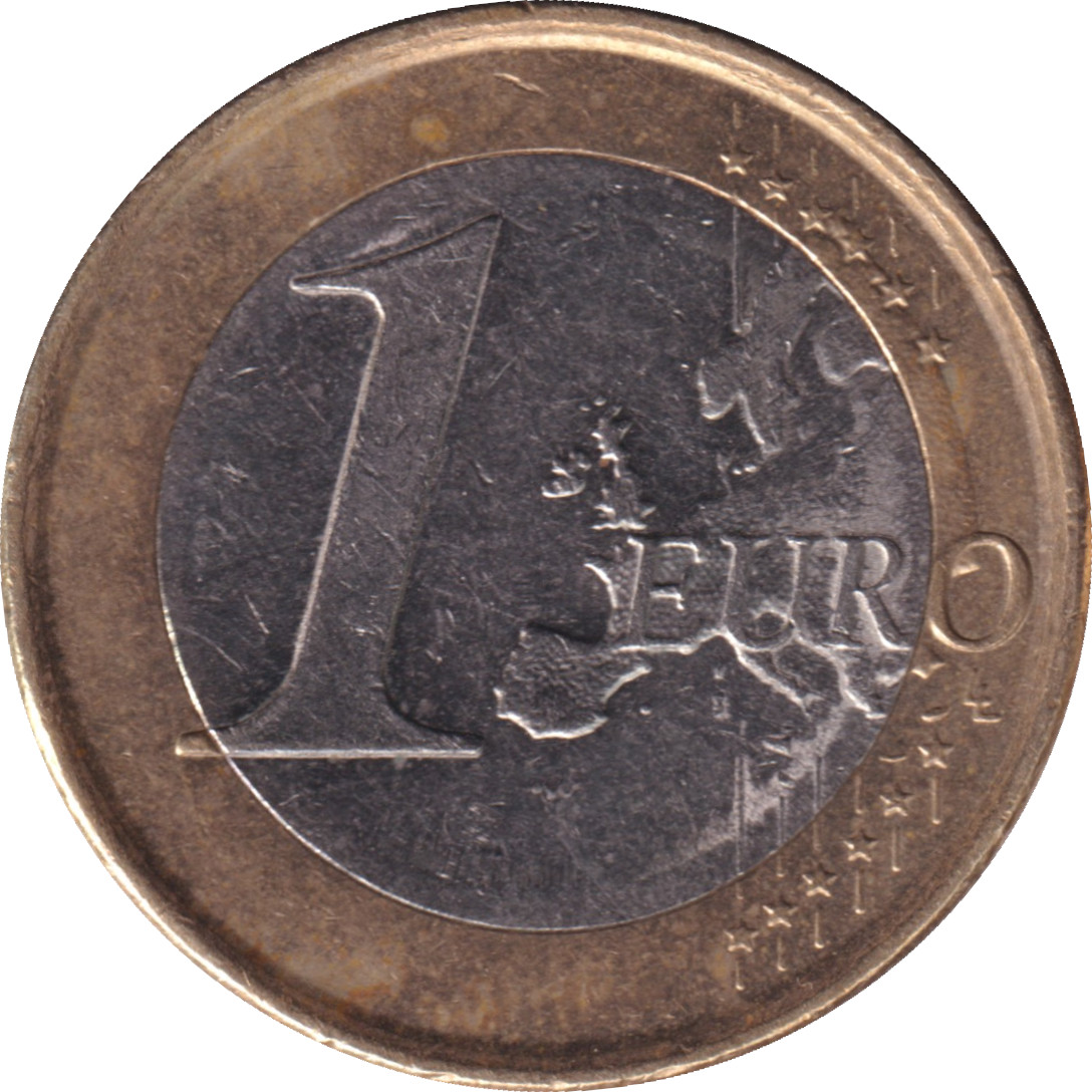 1 euro - Juan Carlos I - Type 1