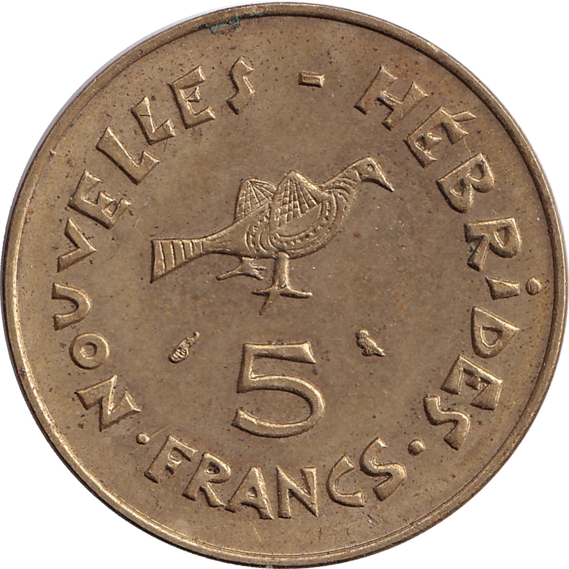 5 francs - Oiseau