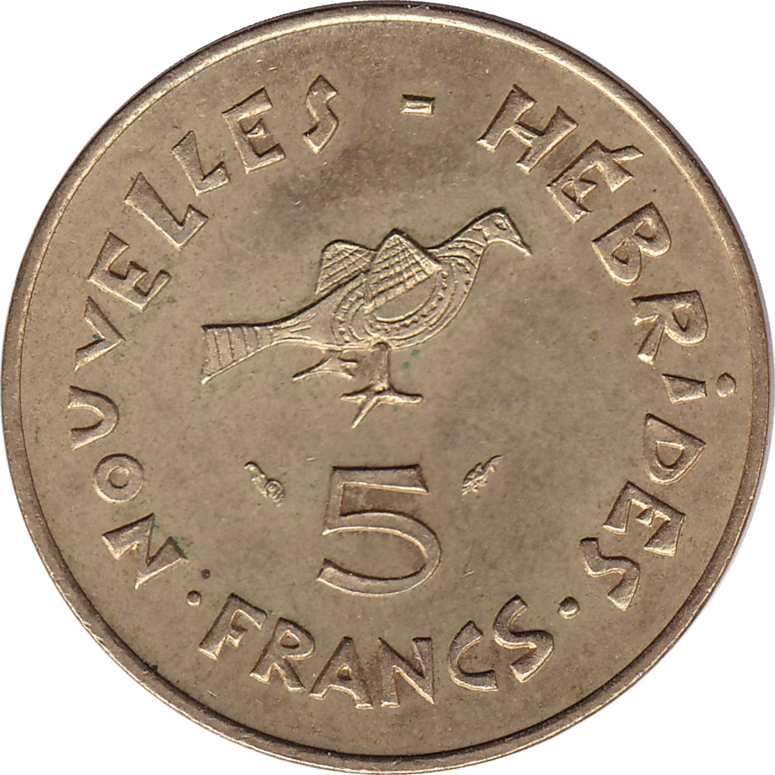 5 francs - Oiseau