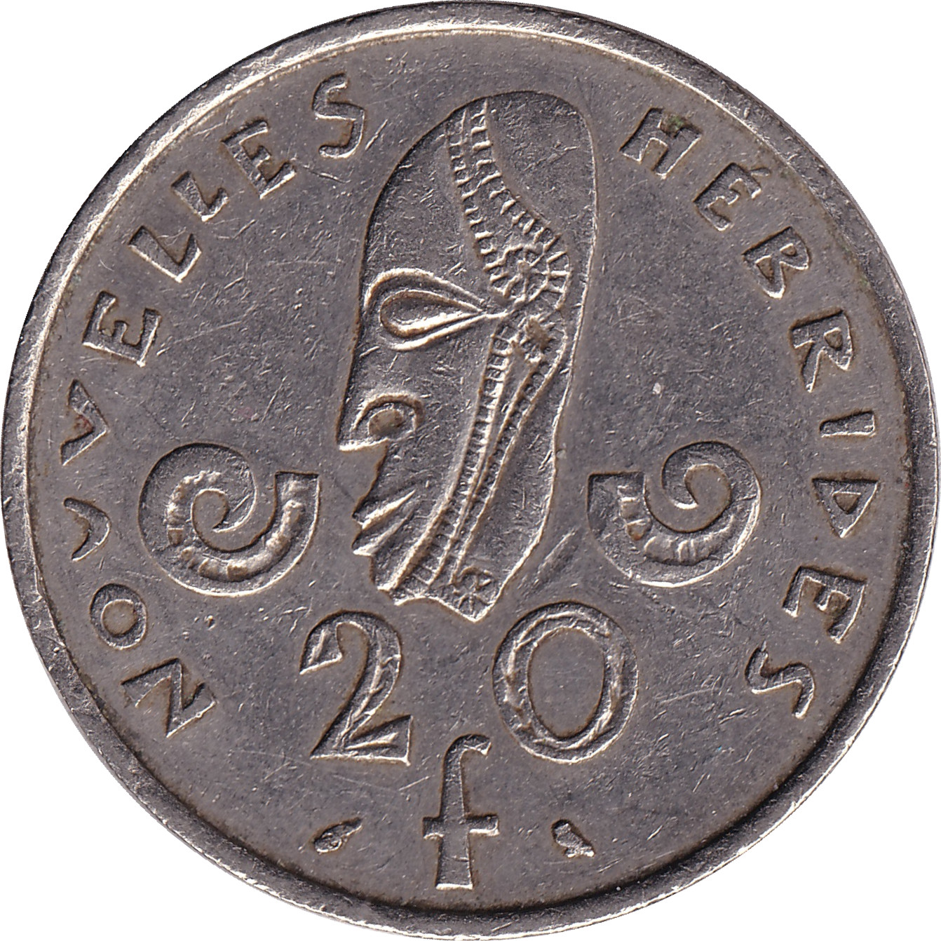 20 francs - Masque