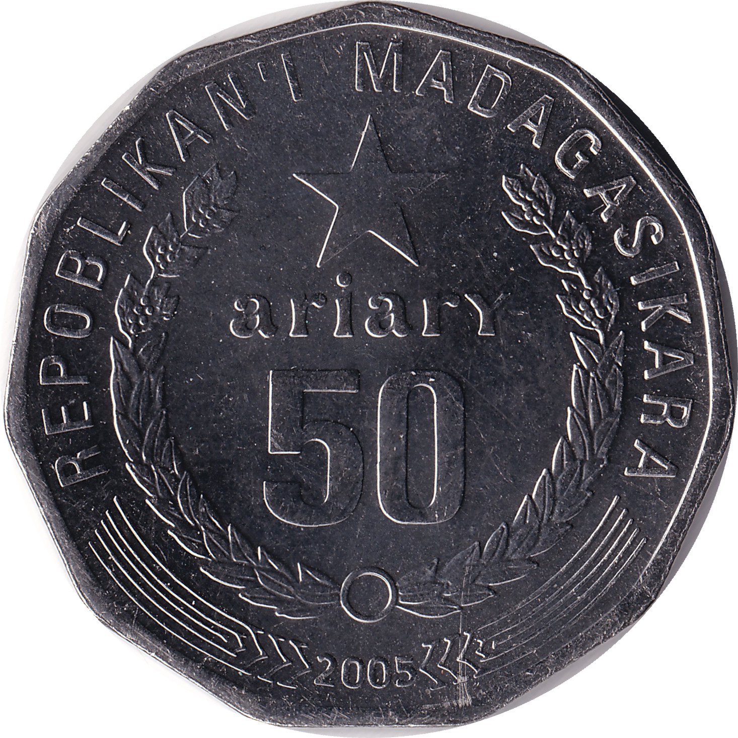 50 ariary - République Malgache