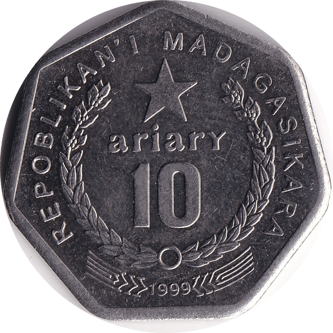 10 ariary - République malgache