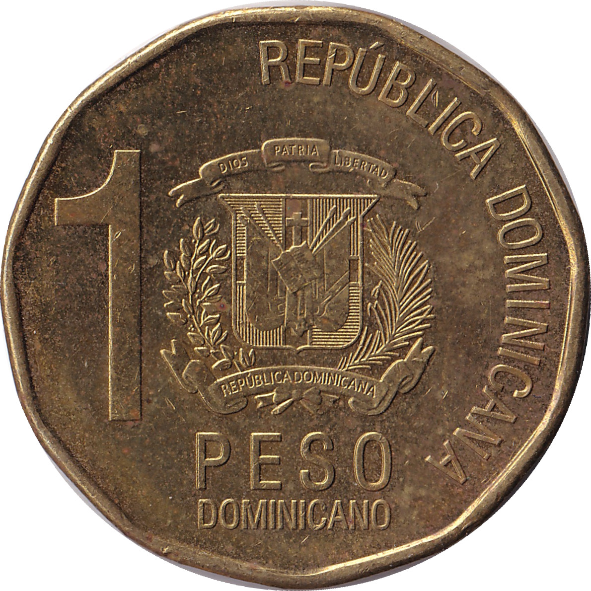 1 peso - Juan Pablo Duarte