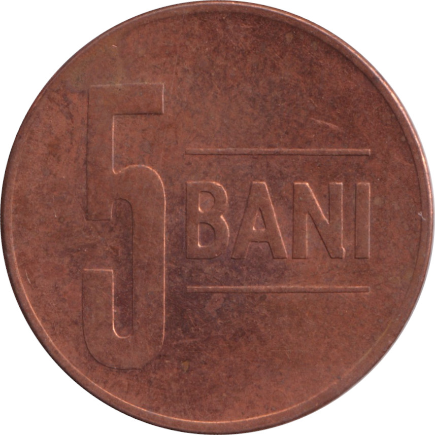 5 bani - Blason