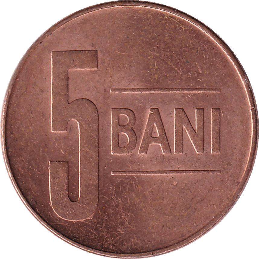 5 bani - Blason