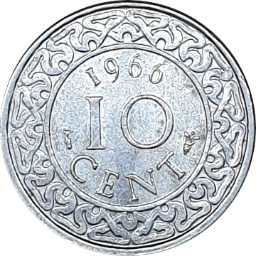 10 cents - Armoiries - Cupronickel