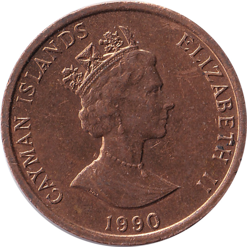 1 cent - Elizabeth II - Mature bust - Bronze