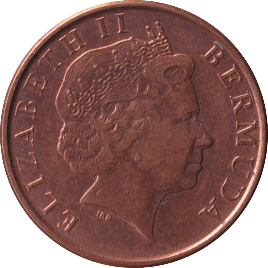 1 cent - Elizabeth II - Tête âgée