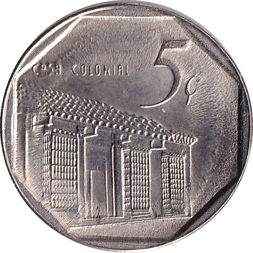 5 centavos - Maison coloniale