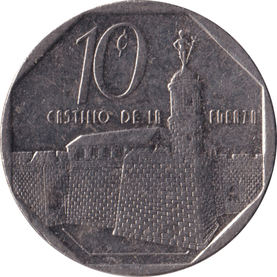 10 centavos - Chateau de la Fuerza