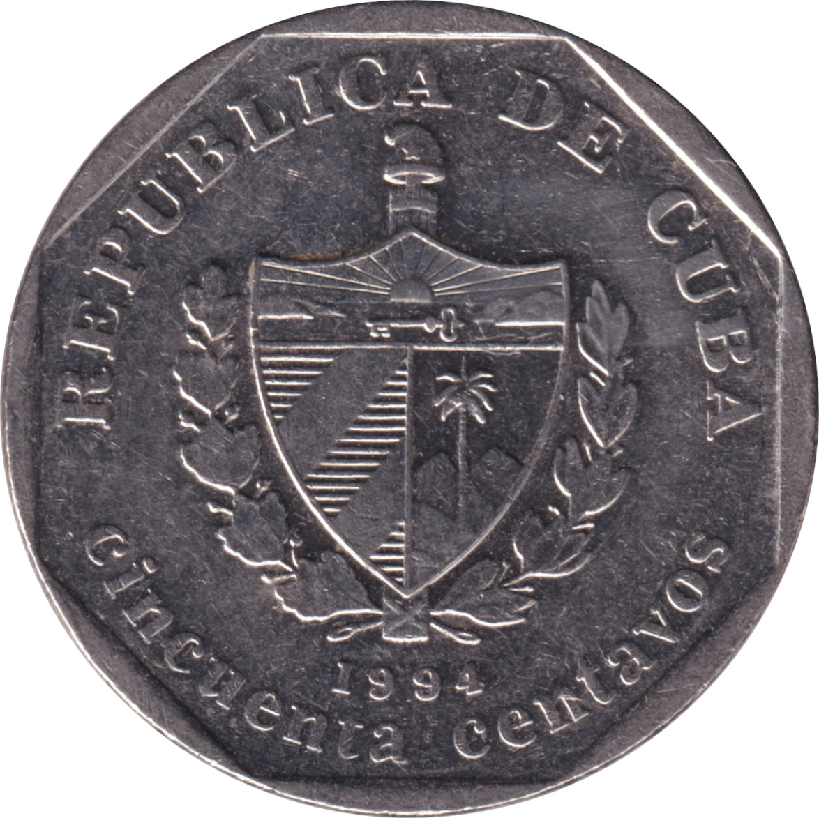 50 centavos - Cathédrale de la Havane