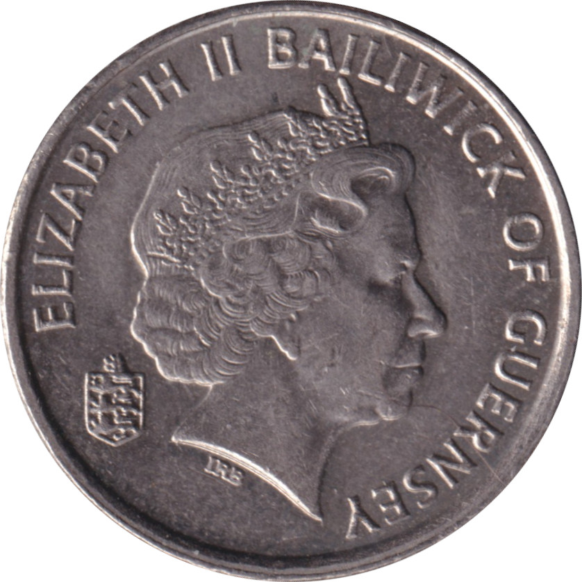 5 pence - Elizabeth II - Old head - Cupronickel