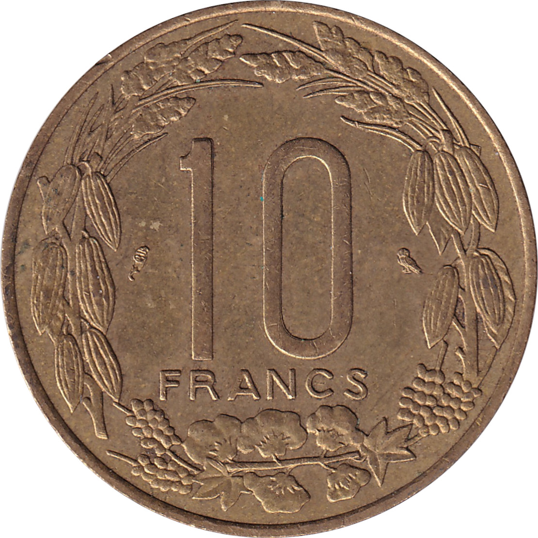 10 francs - Banque Centrale - Cameroun