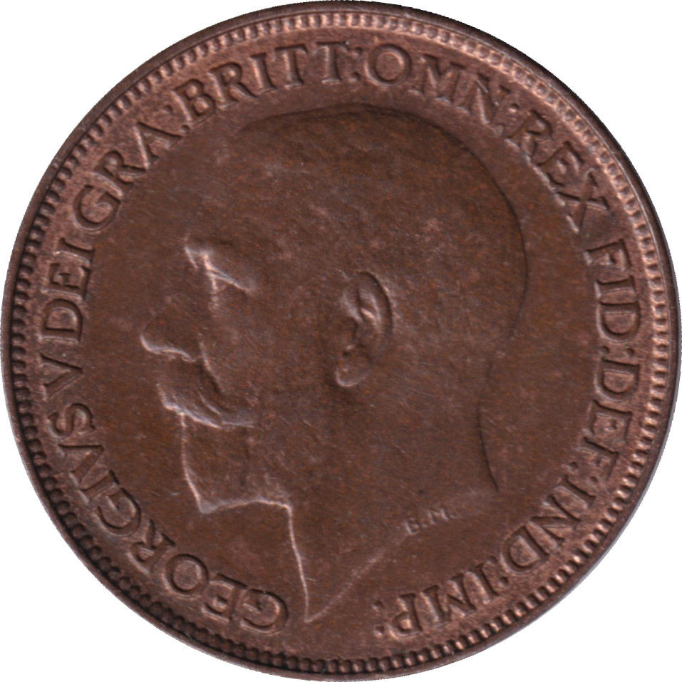 1 farthing - George V